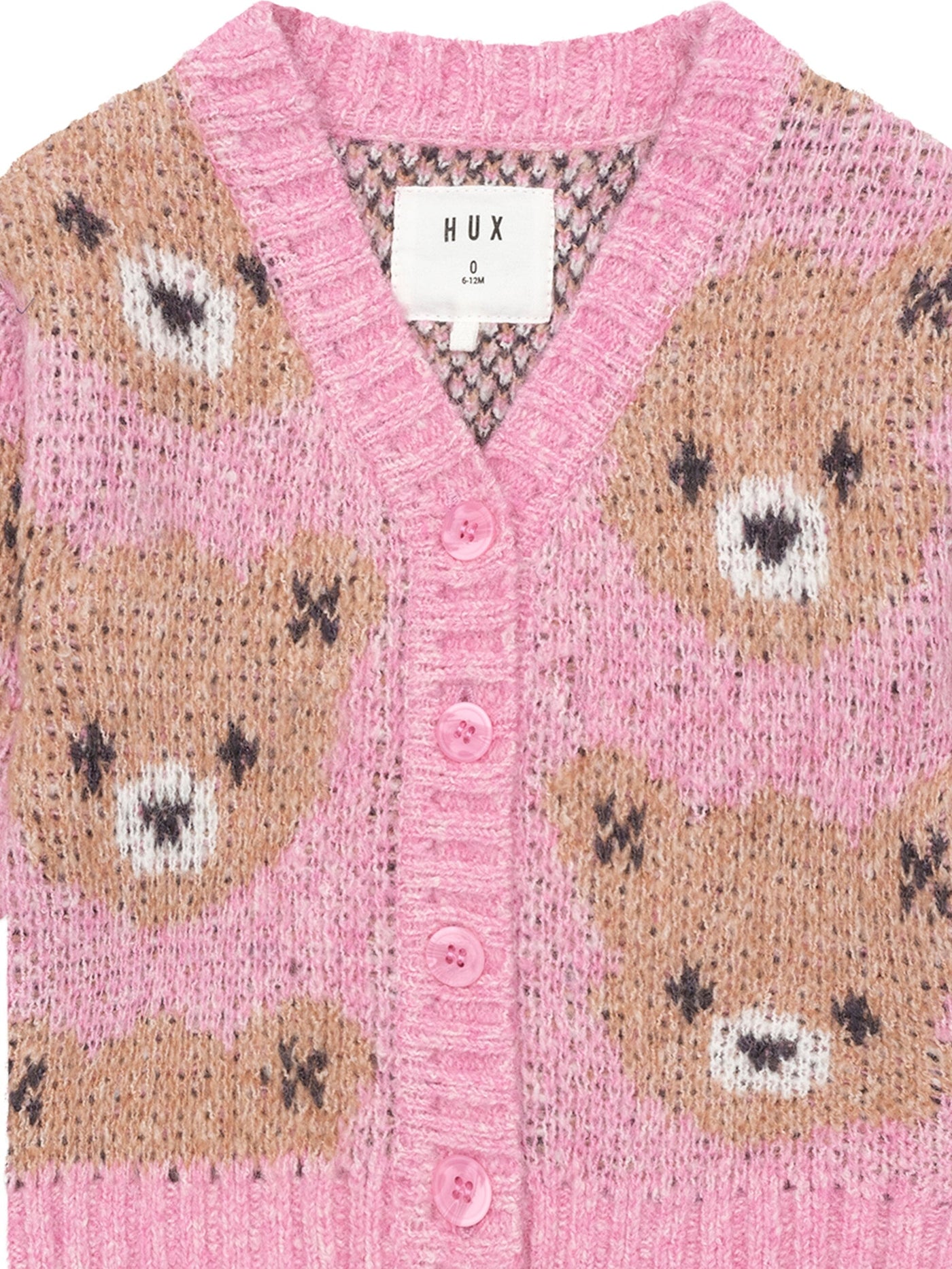 Huxbaby - Peony Huxbear Knit Cardi - HB51172W25 Cardigan Huxbaby 