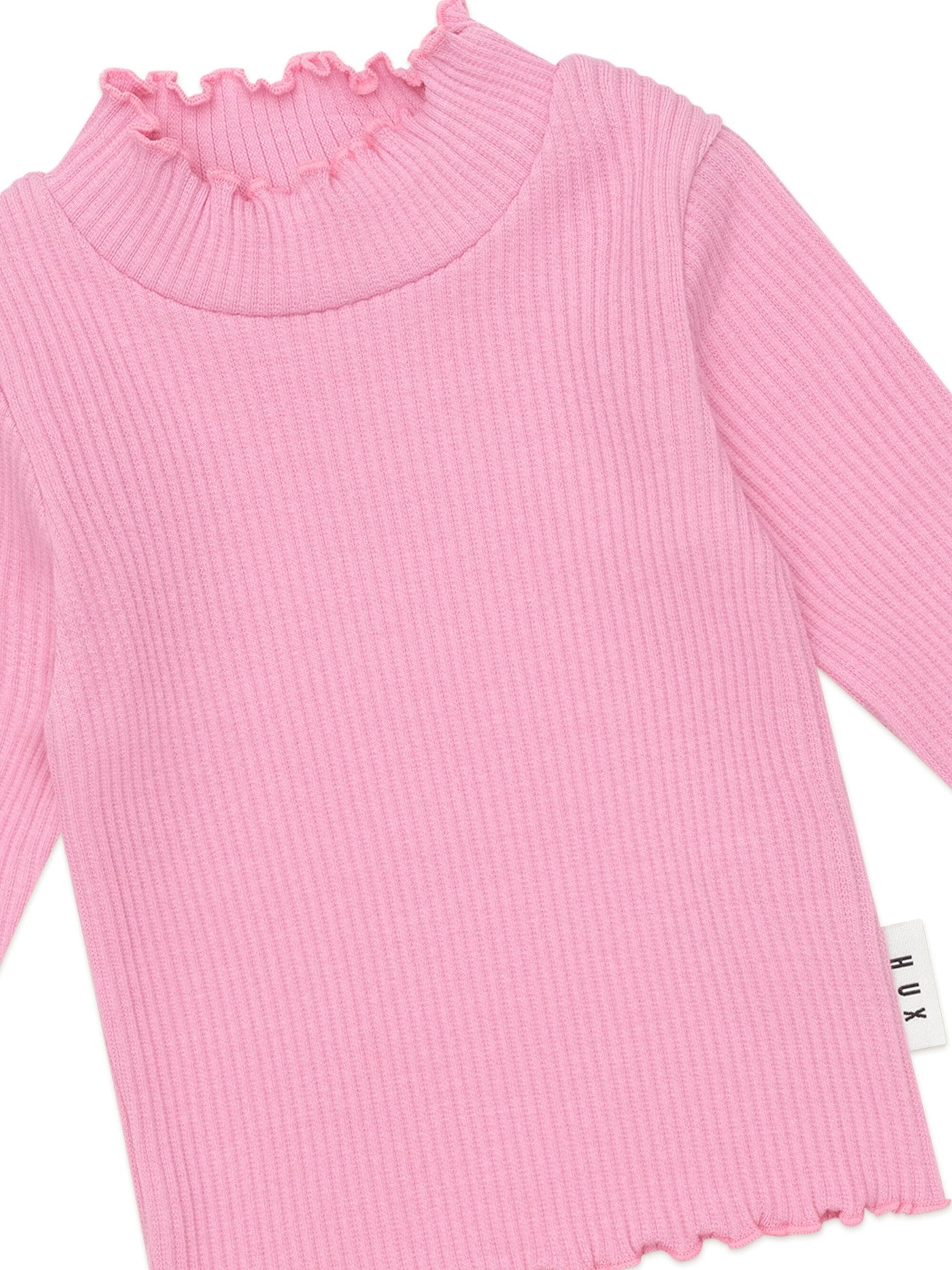 Huxbaby - Peony Rib Skivvy - HB2211W25 Long Sleeve Top Huxbaby 