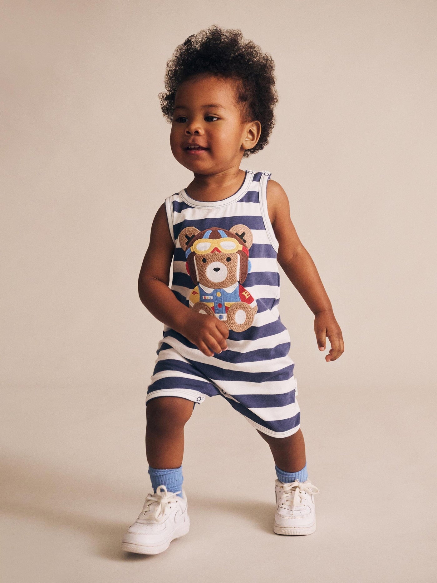 Huxbaby - Pilot Huxbear Romper - HB0024S25 Romper Huxbaby 