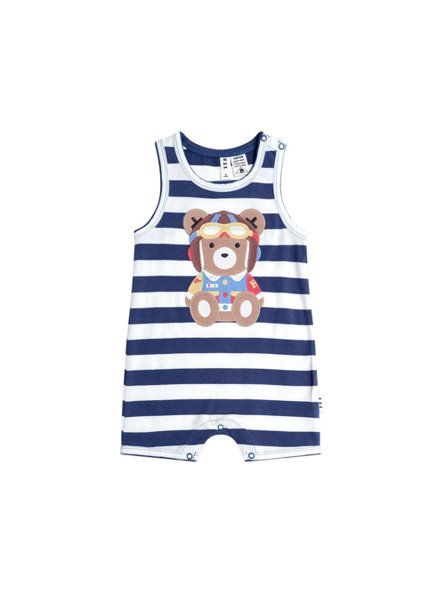 Huxbaby - Pilot Huxbear Romper - HB0024S25