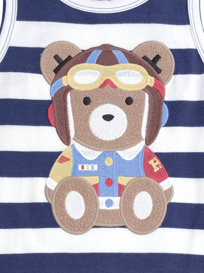 Huxbaby - Pilot Huxbear Romper - HB0024S25 Romper Huxbaby 