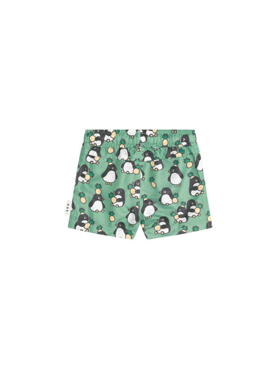 Huxbaby - Pine Lime Percy Swim Short - HB7313S24 Swim Shorts Huxbaby 