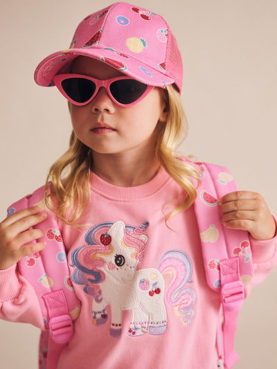 Huxbaby - Pink Fruit Emoji Cap - HB8006S25 Caps Huxbaby 