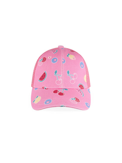 Huxbaby - Pink Fruit Emoji Cap - HB8006S25 Caps Huxbaby 