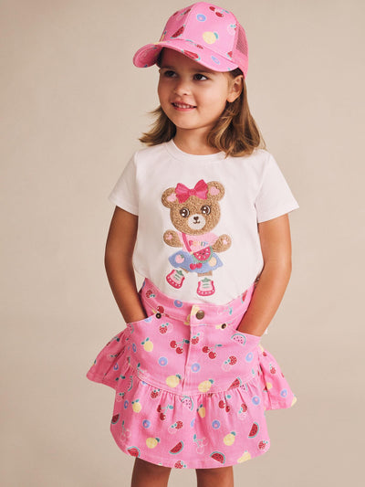 Huxbaby - Pink Fruit Emoji Cap - HB8006S25 Caps Huxbaby 