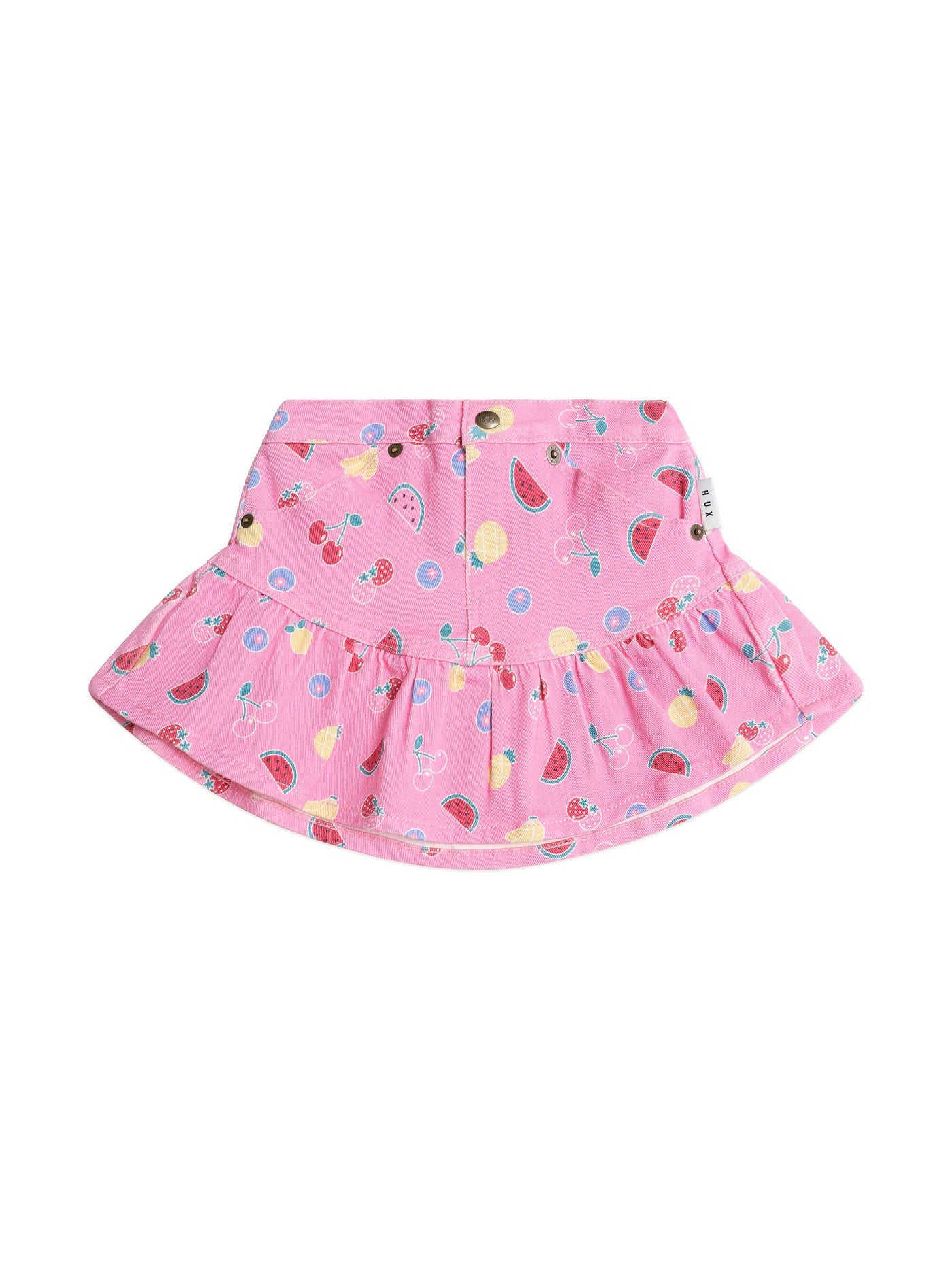 Huxbaby - Pink Fruit Emoji Frilly Skirt - HB1136S25 Skirts Huxbaby 