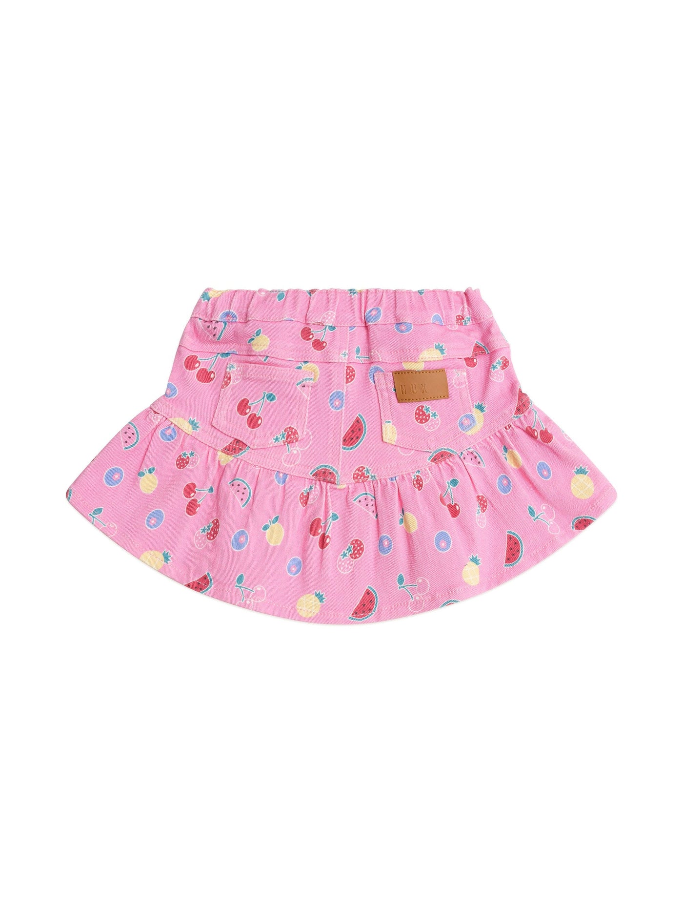 Huxbaby - Pink Fruit Emoji Frilly Skirt - HB1136S25 Skirts Huxbaby 
