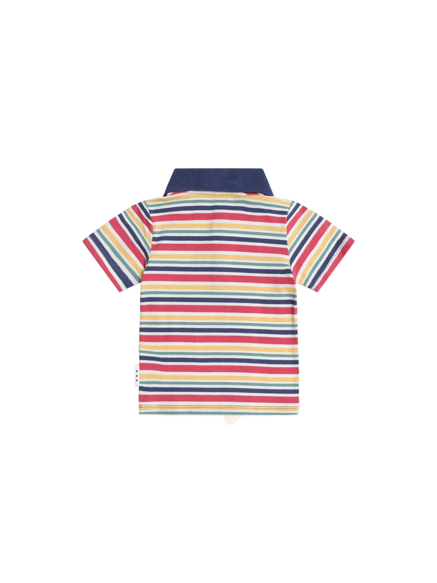 Huxbaby - Polo Tee Vintage Stripe - HB2123S25 Short Sleeve Shirt Huxbaby 