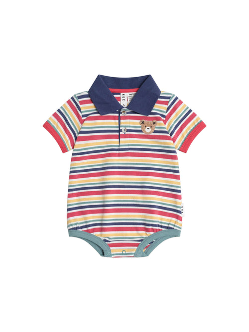 Huxbaby - Preppy Polo Romper - HB0023S25