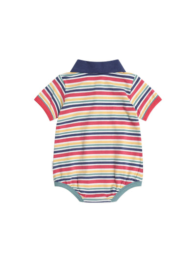 Huxbaby - Preppy Polo Romper - HB0023S25 Romper Huxbaby 