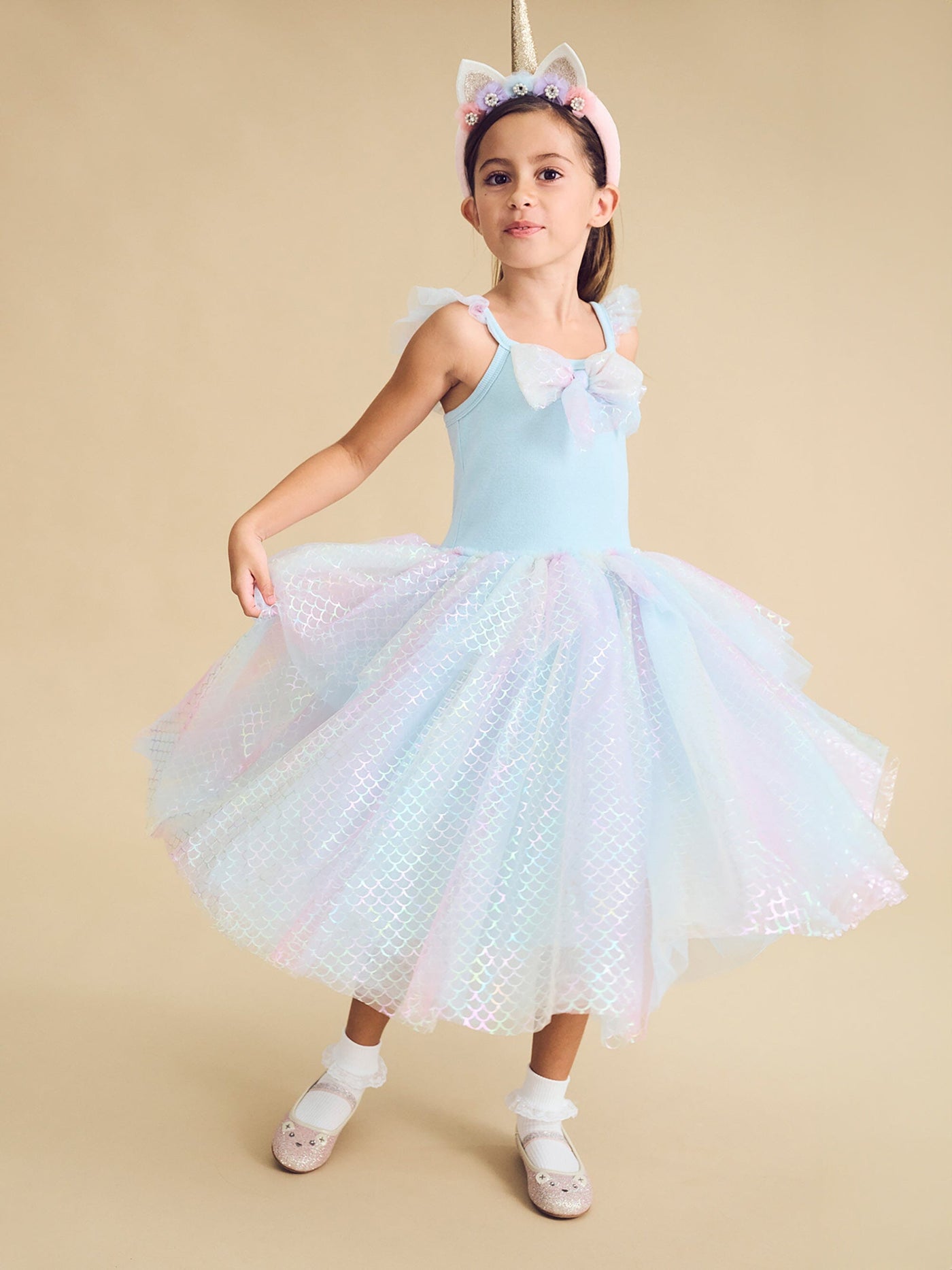 Huxbaby - Princess Mermaid Dress - HB1278S24 Tutu Dress Huxbaby 