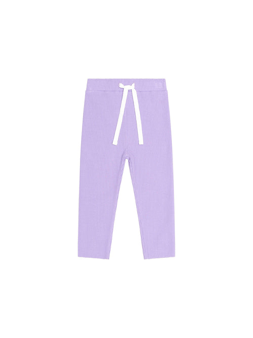 Huxbaby - Purple Rib Legging | Orchid Purple