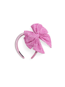 Huxbaby  - Pussybow Broderie Headband - HB8237S25