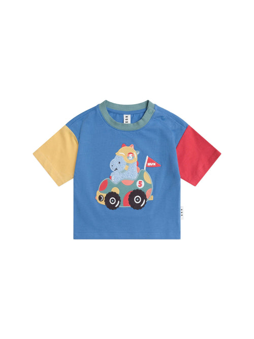 Huxbaby - Racer Dino Boxy Tee - HB2119S25