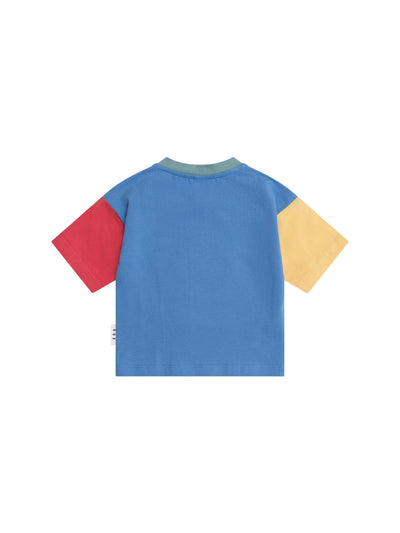 Huxbaby - Racer Dino Boxy Tee - HB2119S25 Short Sleeve T-Shirt Huxbaby 
