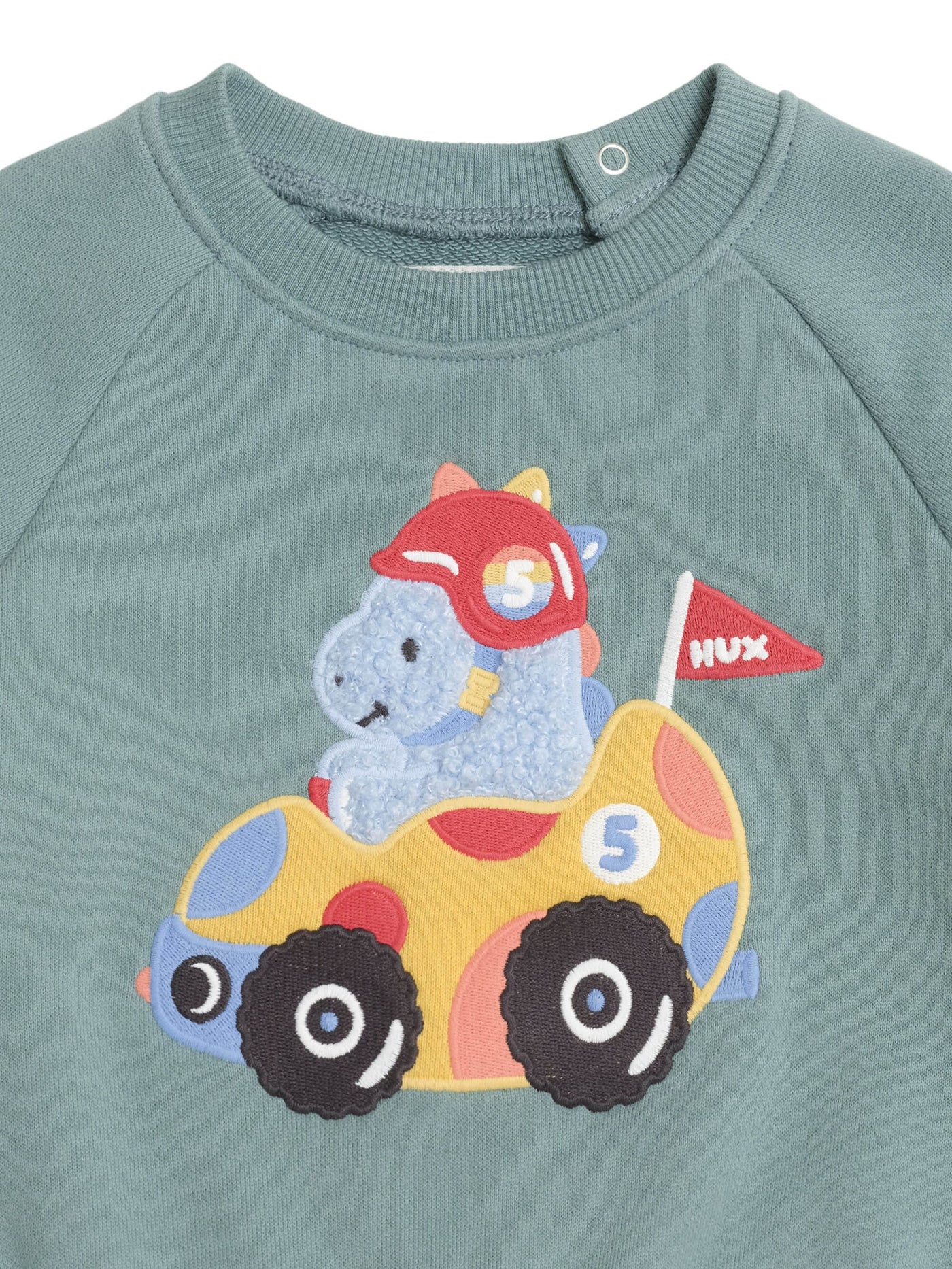 Huxbaby - Racer Dino Sweatshirt - HB3081S25 Jumper Huxbaby 