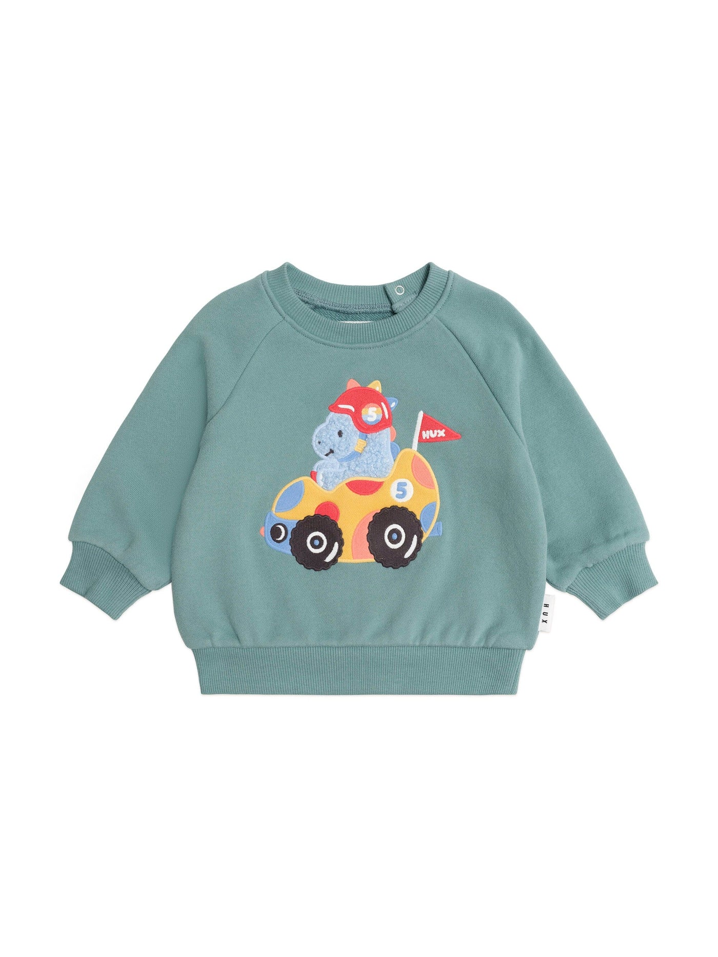 Huxbaby - Racer Dino Sweatshirt - HB3081S25 Jumper Huxbaby 