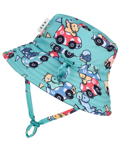 Huxbaby - Racer Dino Swim Hat - HB7181S25 Swim Hats Huxbaby 