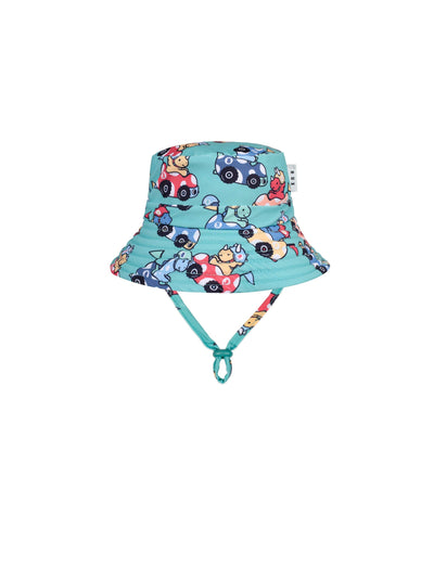 Huxbaby - Racer Dino Swim Hat - HB7181S25 Swim Hats Huxbaby 