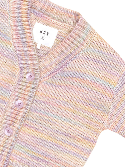 Huxbaby Rainbow Boxy Cardi HB5085W24 Cardigan Huxbaby 