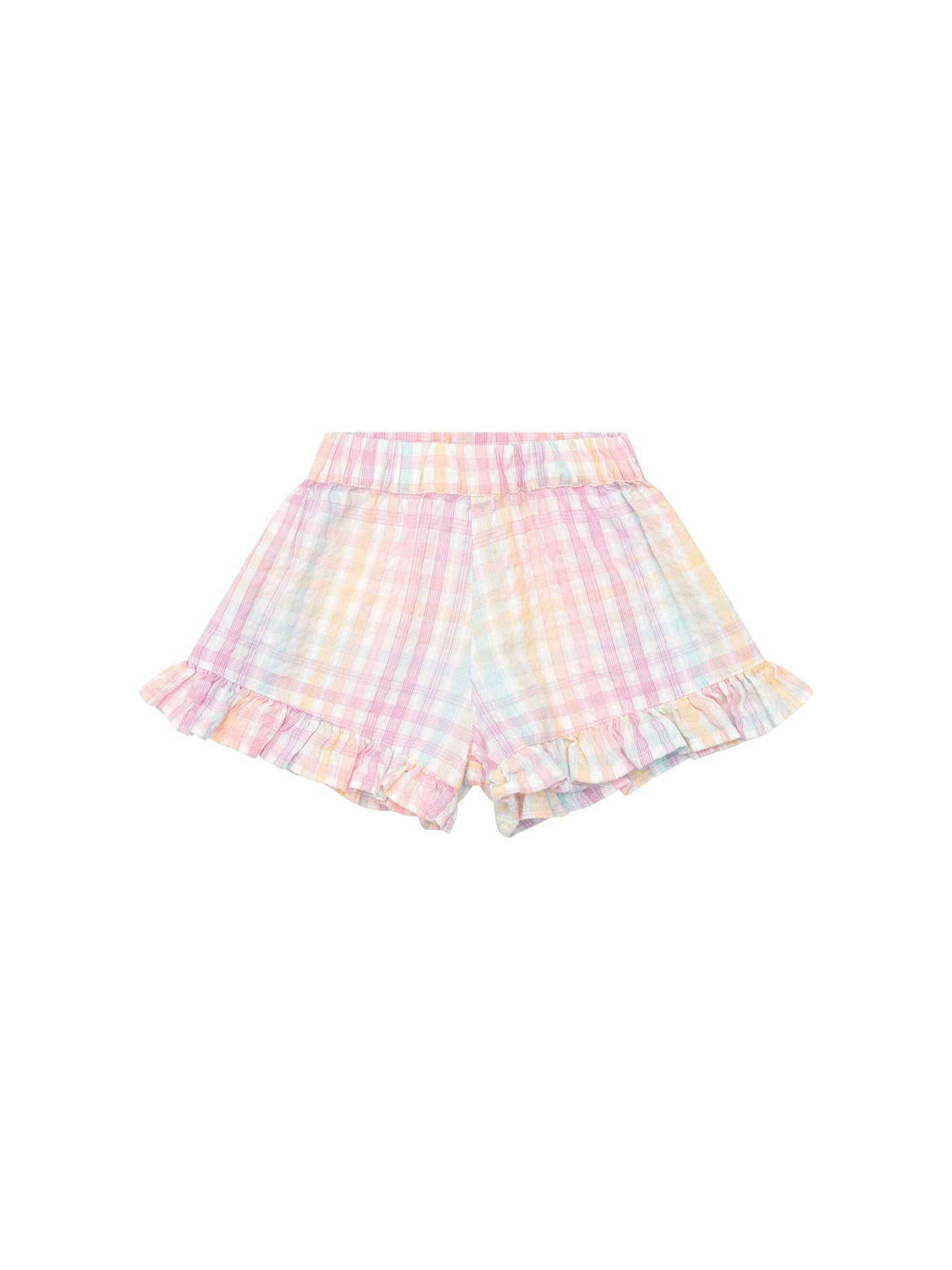 Huxbaby - Rainbow Check Skort - HB6226S24 Shorts Huxbaby 