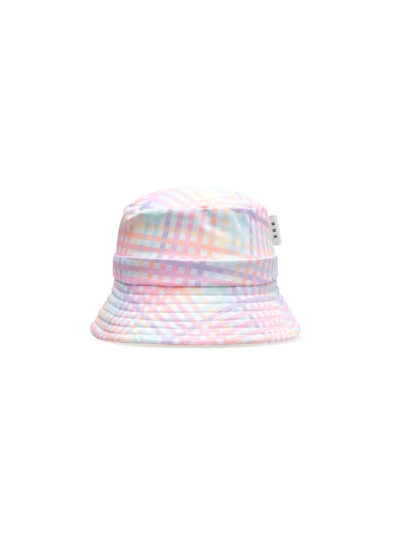 Huxbaby - Rainbow Check Swim Hat - HB7222S24 Swim Hats Huxbaby 