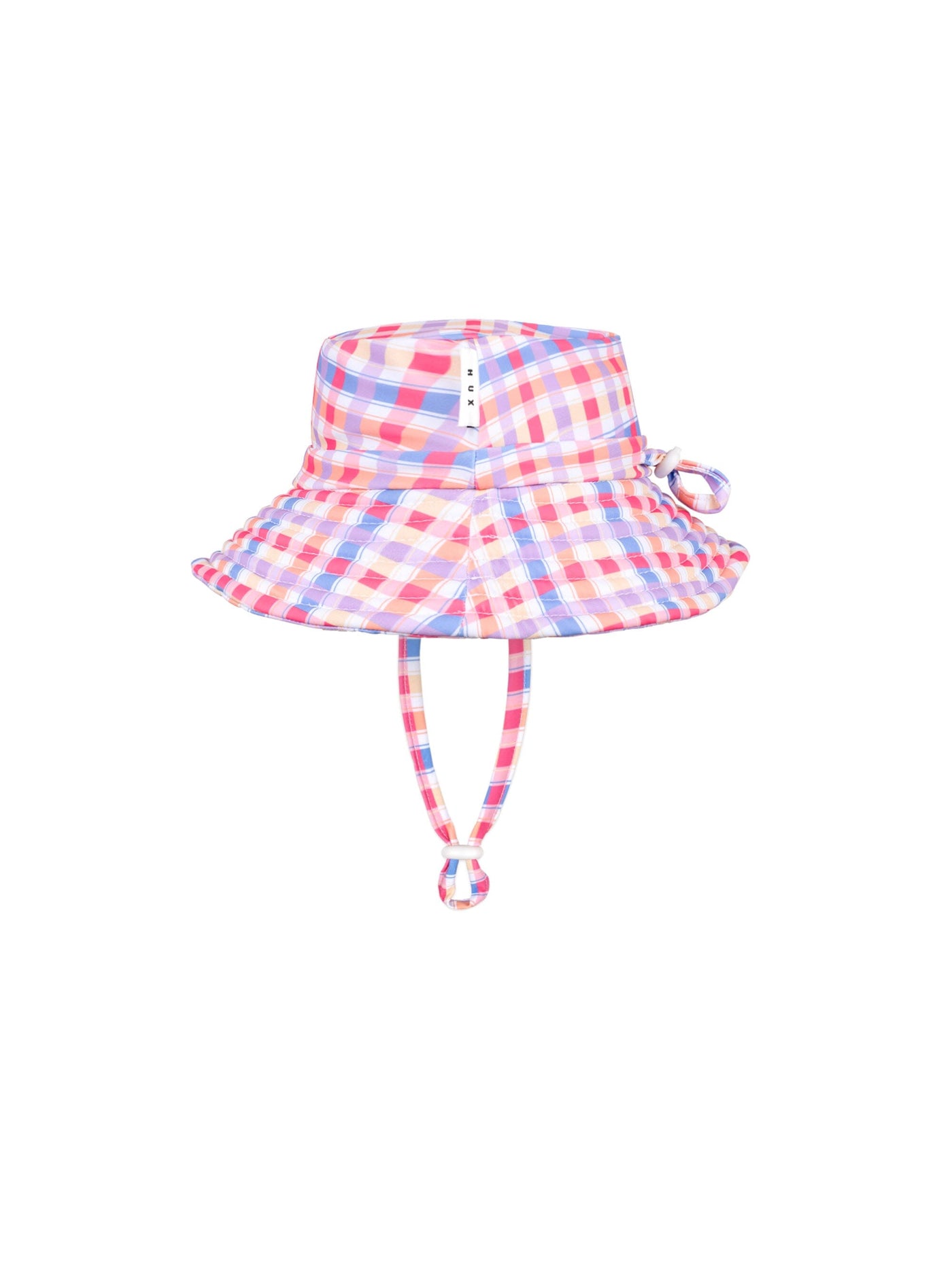 Huxbaby - Rainbow Check Swim Hat - HB7288S25 Swim Hats Huxbaby 