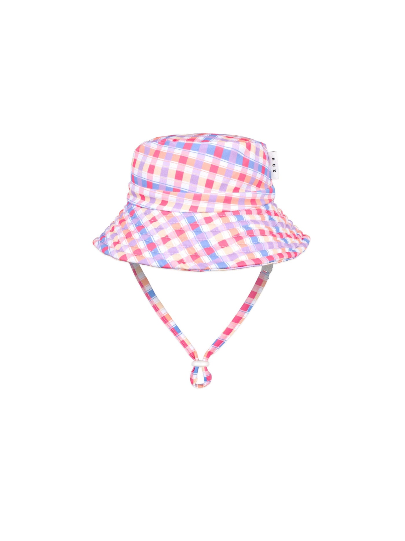 Huxbaby - Rainbow Check Swim Hat - HB7288S25 Swim Hats Huxbaby 