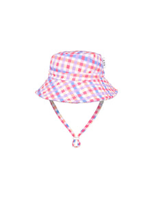 Huxbaby - Rainbow Check Swim Hat - HB7288S25