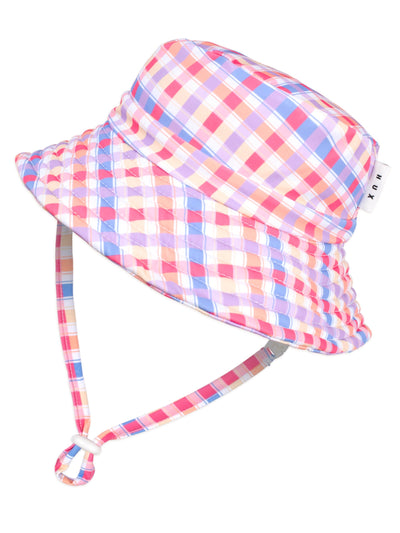 Huxbaby - Rainbow Check Swim Hat - HB7288S25 Swim Hats Huxbaby 