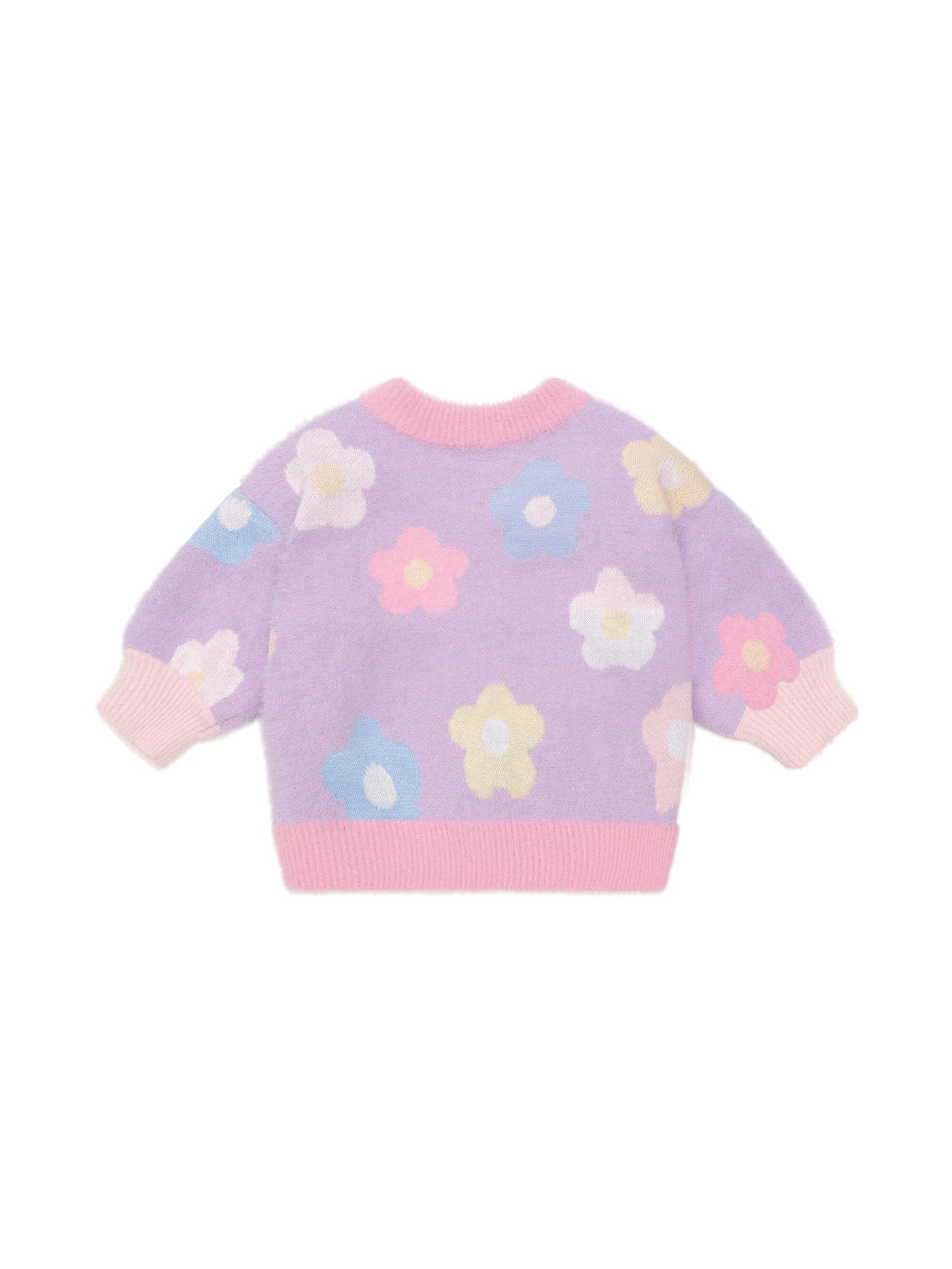 Huxbaby - Rainbow Daisy Jumper - HB5188W25 Knitted Jumper Huxbaby 