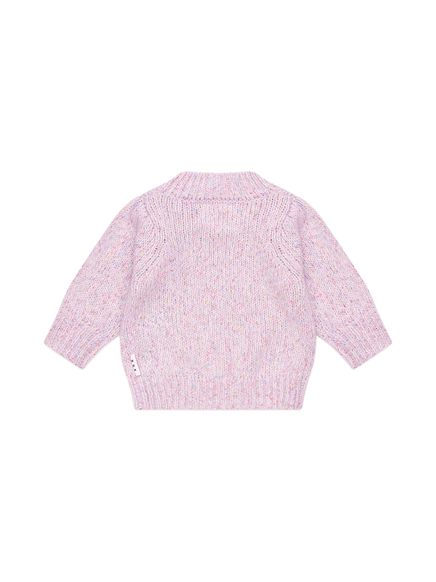 Huxbaby - Rainbow Sprinkles Puff Jumper - HB5178W25 Knitted Jumper Huxbaby 