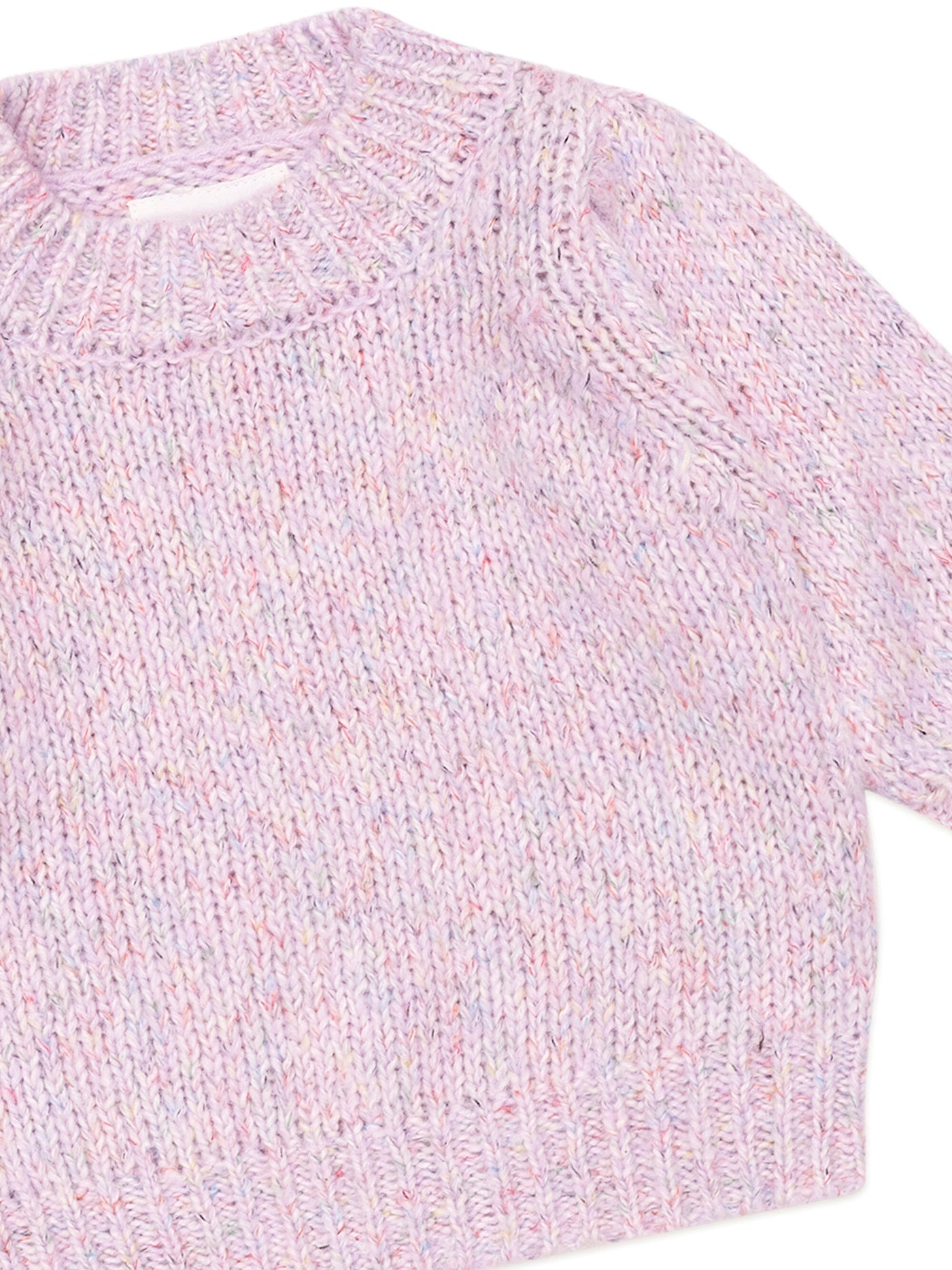 Huxbaby - Rainbow Sprinkles Puff Jumper - HB5178W25 Knitted Jumper Huxbaby 