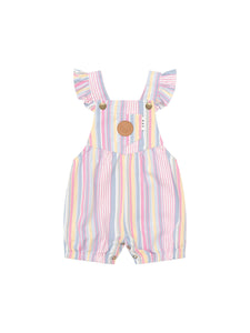 Huxbaby - Rainbow Stripe Bubble Onesie - HB0109S24