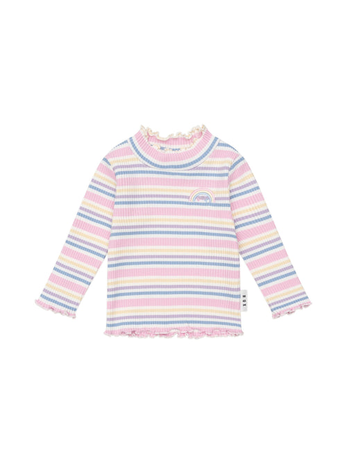 Huxbaby - Rainbow Stripe Rib Skivvy - HB2212W25