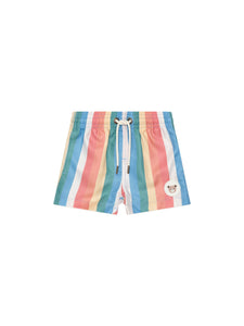 Huxbaby - Rainbow Stripe Swim Short - HB7003W25