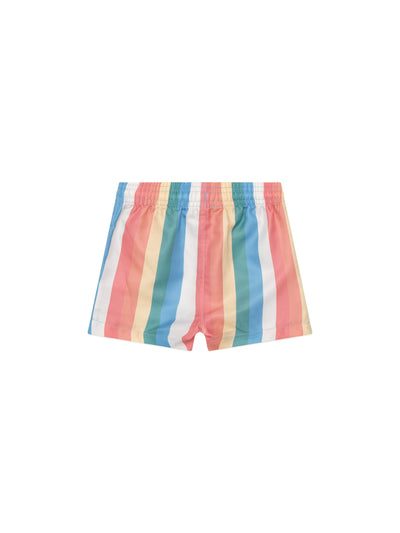 Huxbaby - Rainbow Stripe Swim Short - HB7003W25 Swim Shorts Huxbaby 