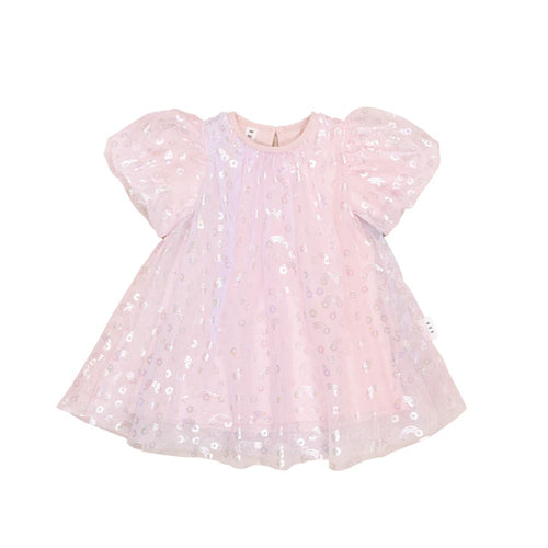 Huxbaby - Rainbow Tulle Party Dress - HB1046W24