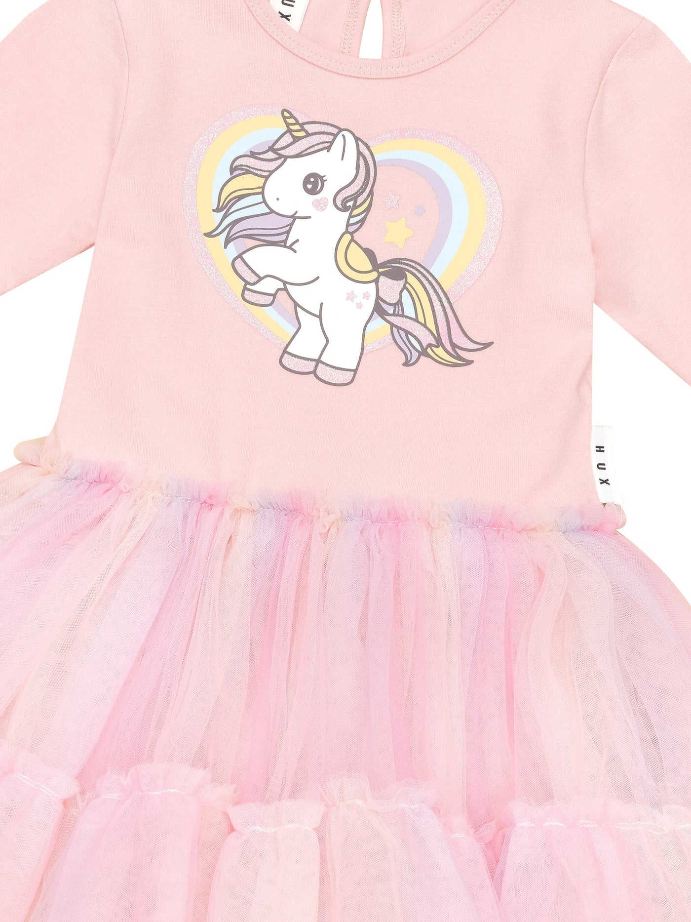 Huxbaby - Rainbow Unicorn Ballet Dress - HB1091S24 Tutu Dress Huxbaby 