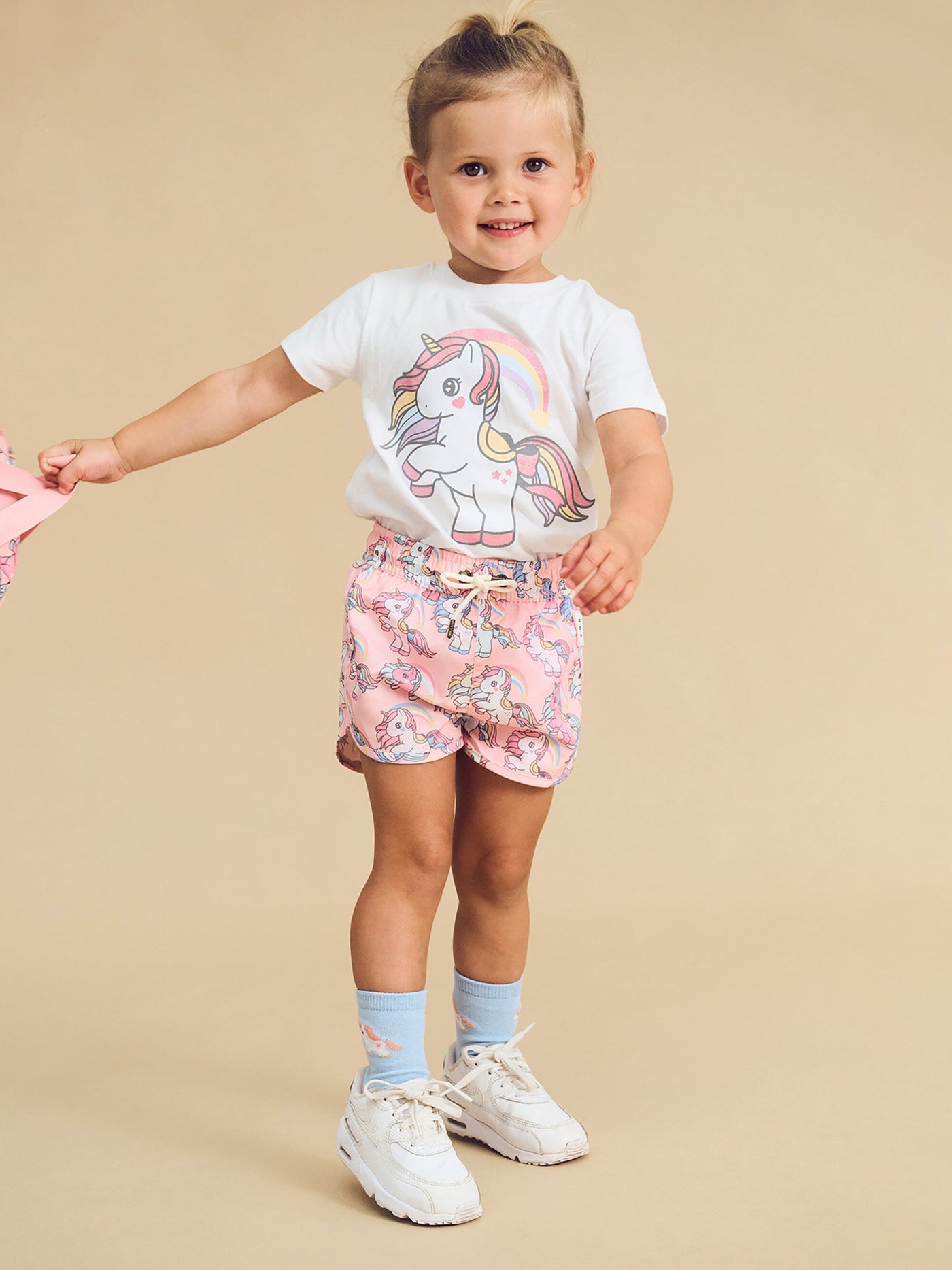 Huxbaby - Rainbow Unicorn Swim Short - HB7175S24 Swim Shorts Huxbaby 