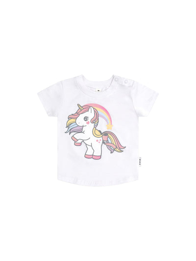 Huxbaby - Rainbow Unicorn T-Shirt - HB2104S24 Short Sleeve T-Shirt Huxbaby 