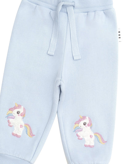 Huxbaby - Rainbow Unicorn Track Pant - HB6102S24 Trackpants Huxbaby 