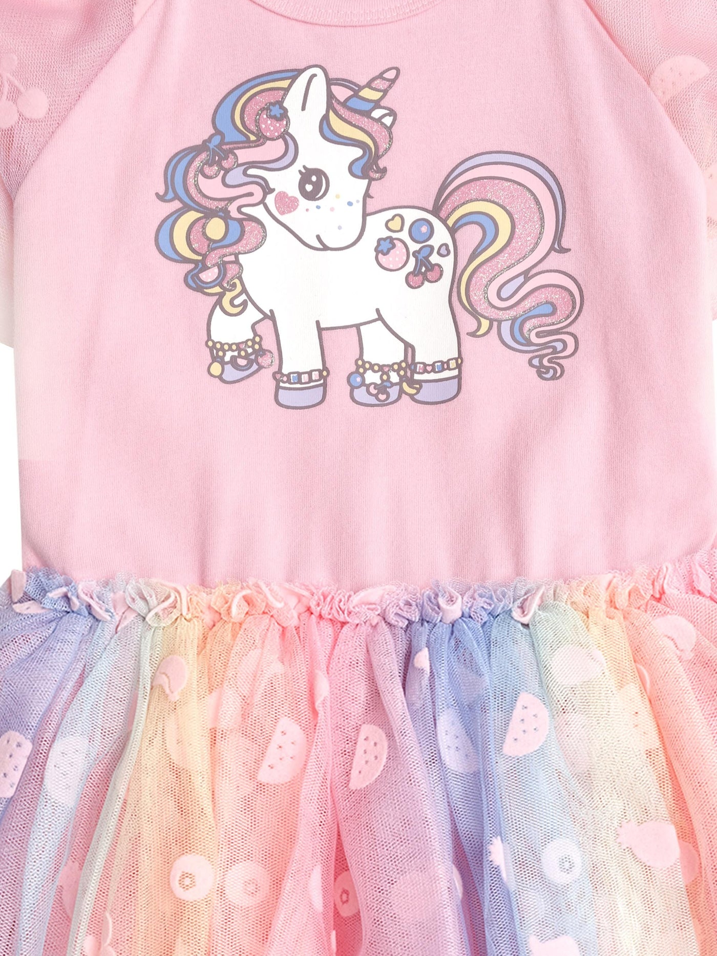Huxbaby - Rainbow Unicorn Tulle Dress - HB1052S25 Tutu Dress Huxbaby 