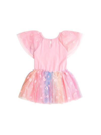 Huxbaby - Rainbow Unicorn Tulle Dress - HB1052S25 Tutu Dress Huxbaby 