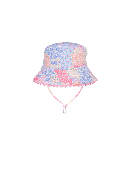 Huxbaby - Reversible Swim Hat Floral Bloom - HB7287S25