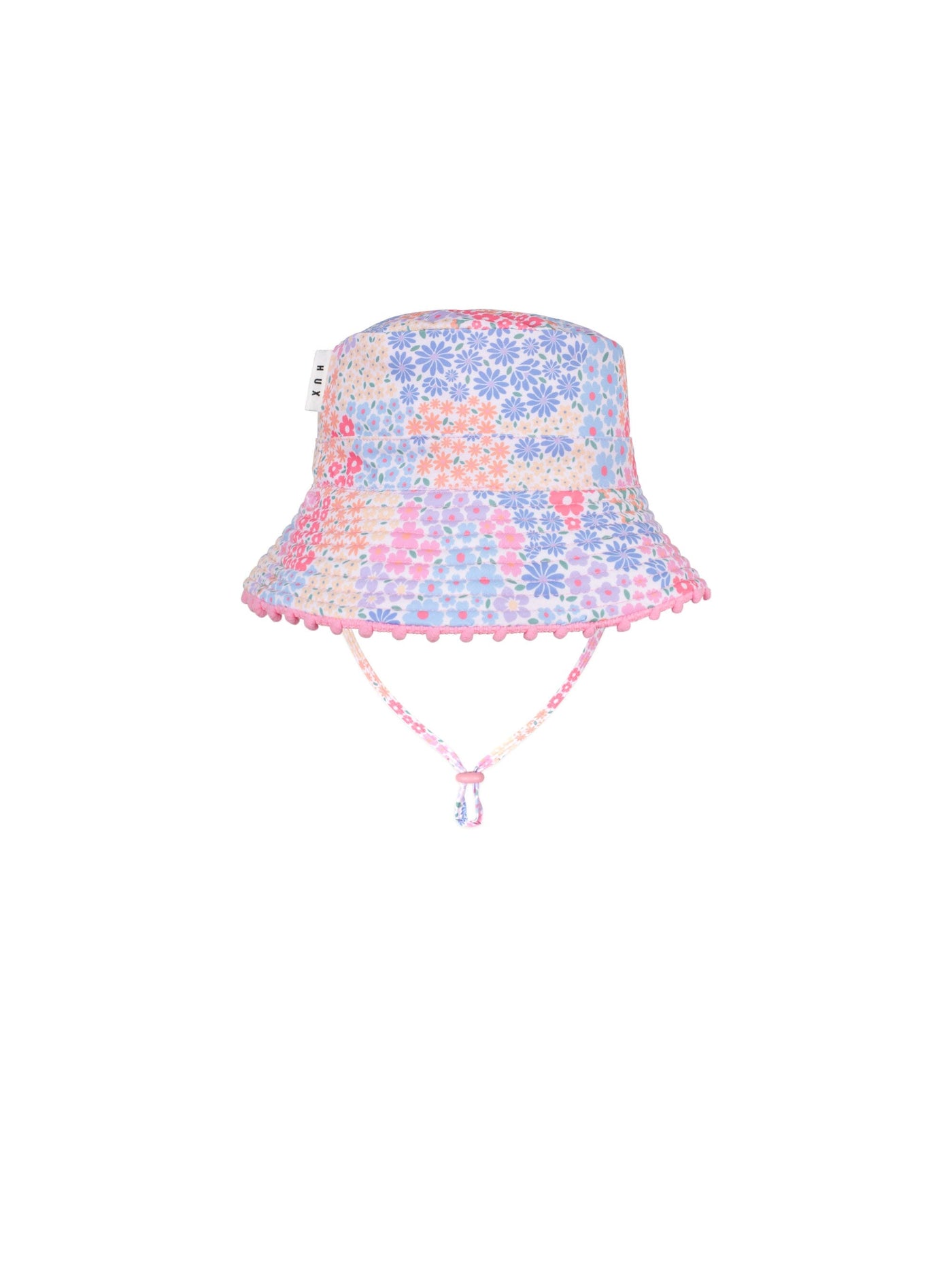 Huxbaby - Reversible Swim Hat Floral Bloom - HB7287S25 Swim Hats Huxbaby 