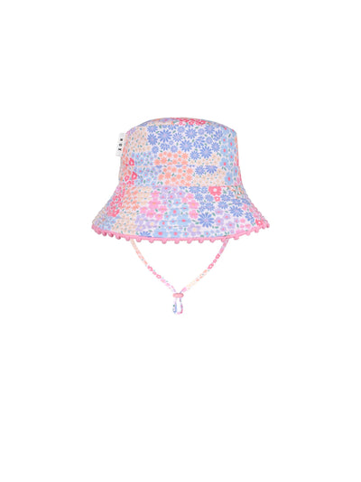 Huxbaby - Reversible Swim Hat Floral Bloom - HB7287S25 Swim Hats Huxbaby 