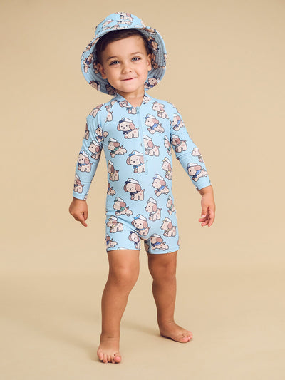 Huxbaby - Sailor Pup Swim Hat - HB7224S24 Swim Hats Huxbaby 