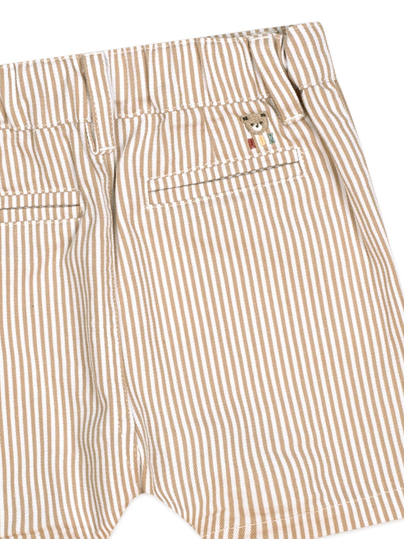 Huxbaby - Sandbox Stripe Chino Shorts - HB6158S25 Shorts Huxbaby 
