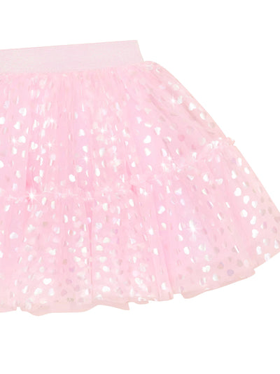 Huxbaby - Shimmer Hearts Party Skirt - HB1287S24 Skirts Huxbaby 